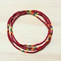 Bluma Project - BLP BLP JEBR - Naomi Single Beaded Bracelet, Maroon
