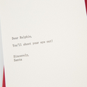 Sapling Press - SAP SAPGCHO0005 - Ralphie/Santa Card