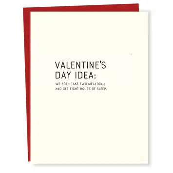 Sapling Press - SAP SAPGCVD0003 - Melatonin  Valentine's Day Card