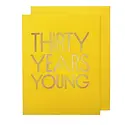 The Social Type - TST 30 Thirty Years Young Birthday Card