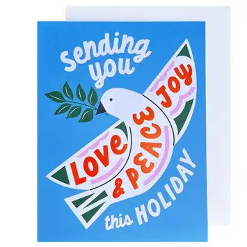 The Social Type - TST TST NSHO - Dove Love Joy Peace Boxed Holiday Note Set