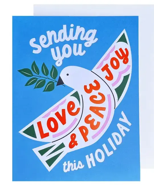 The Social Type - TST TST NSHO - Dove Love Joy Peace Boxed Holiday Note Set