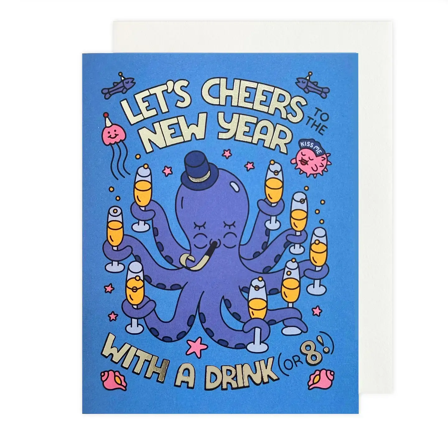 The Social Type - TST TSTGCNY0005 - Octopus New Year Card