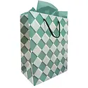 The Social Type - TST TST GBME - Evergreen Graphic Checker Medium Gift Bag