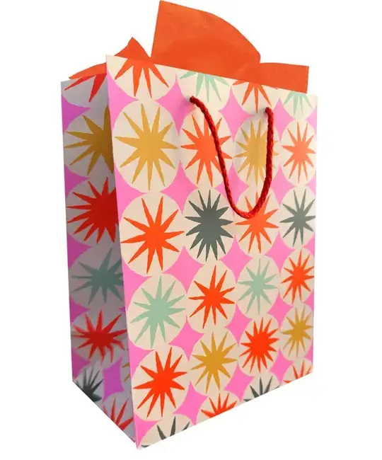 The Social Type - TST TST GBME - Retro Starburst Medium Gift Bag