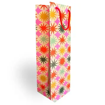 The Social Type - TST TST GBWI - Retro Starburst Wine Gift Bag
