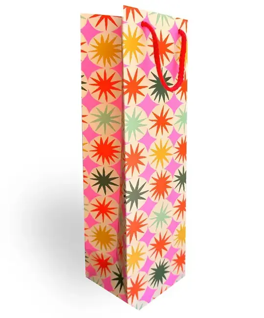 The Social Type - TST TST GBWI - Retro Starburst Wine Gift Bag
