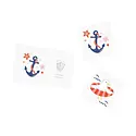 Daydream Society - DAS DAS GI - Seaside Temporary Tattoo Set