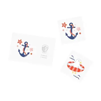 Daydream Society - DAS DAS GI - Seaside Temporary Tattoo Set