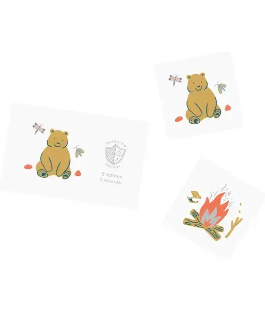 Daydream Society - DAS DAS GI - Camp Explorer Temporary Tattoo Set