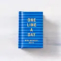 Chronicle Books - CB CB BO - Navy Stripes Mini One Line a Day One-Year Memory Book