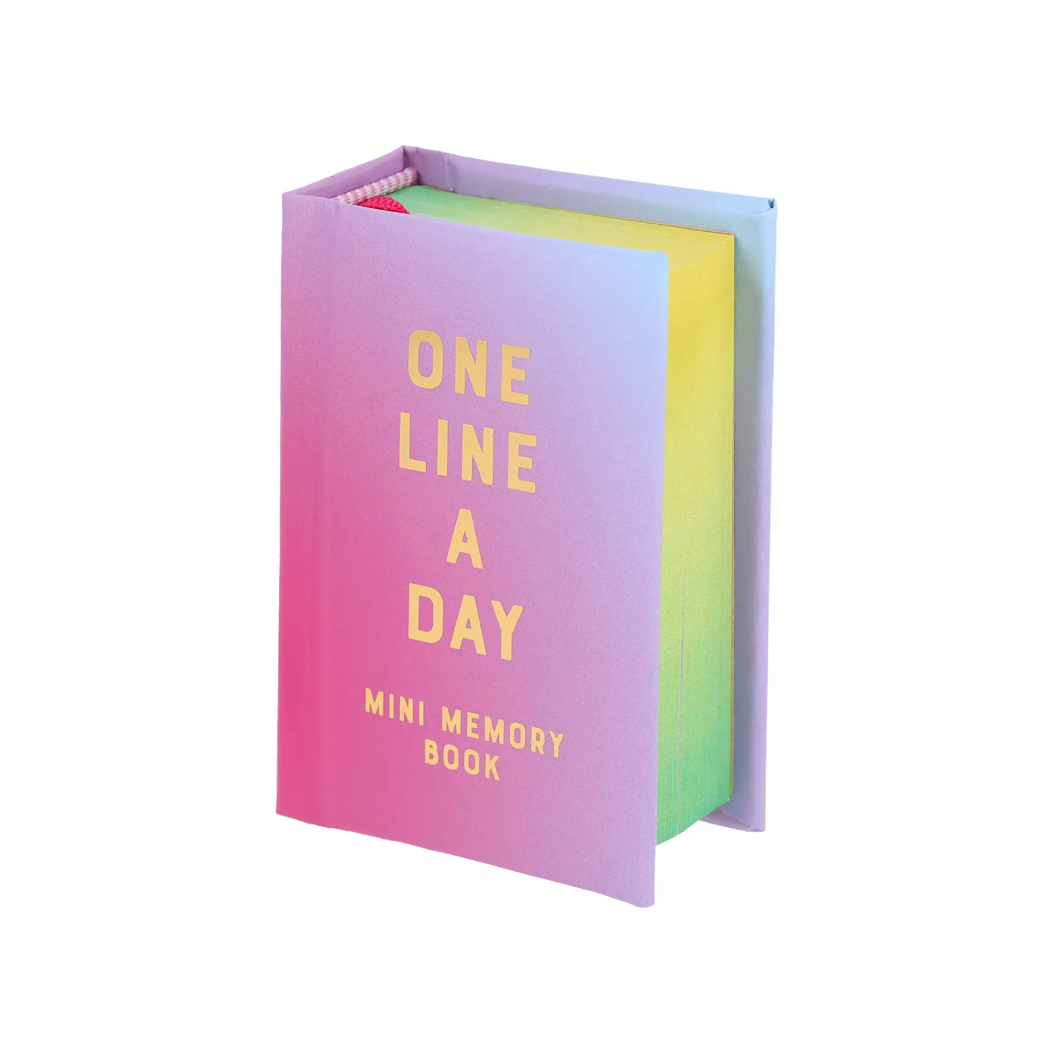 Chronicle Books - CB CB BO - Radiant Glow Mini One Line a Day One-Year Memory Book