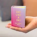 Chronicle Books - CB CB BO - Radiant Glow Mini One Line a Day One-Year Memory Book