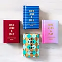 Chronicle Books - CB CB BO - Radiant Glow Mini One Line a Day One-Year Memory Book