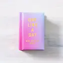 Chronicle Books - CB CB BO - Radiant Glow Mini One Line a Day One-Year Memory Book