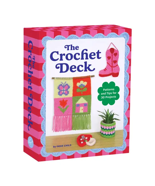 Chronicle Books - CB CB GI - The Crochet Deck: Patterns and Tips for 30 Projects