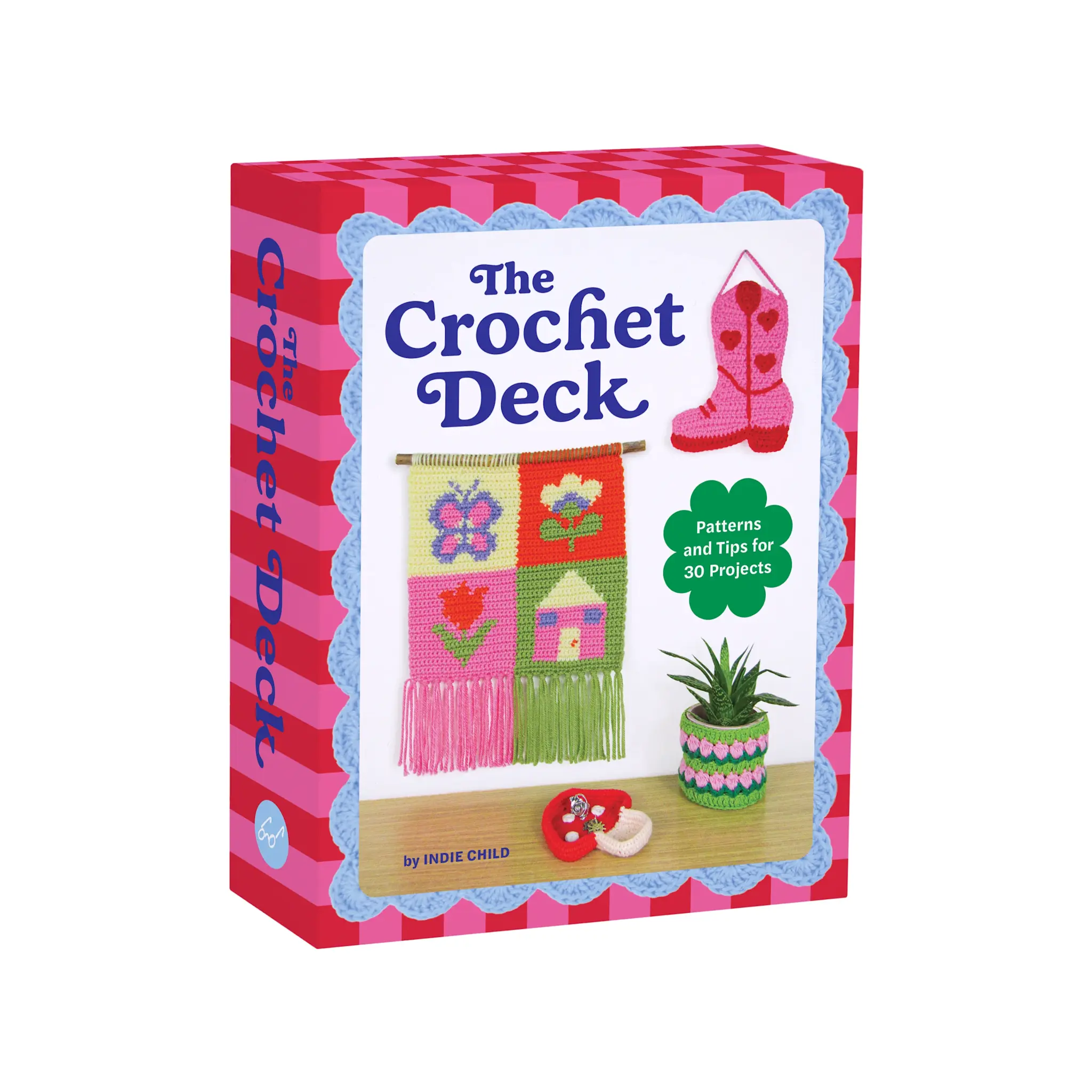 Chronicle Books - CB CB GI - The Crochet Deck: Patterns and Tips for 30 Projects