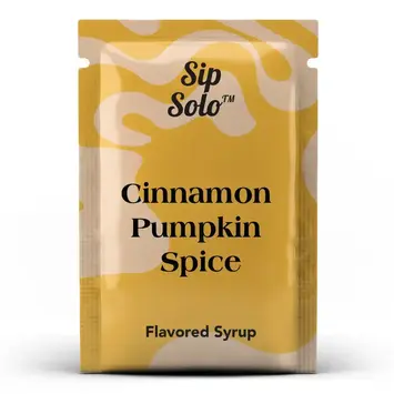 Sip Solo - SIS SIS FAD -  Cinnamon Pumpkin Spice Single-Serve Flavored Syrup