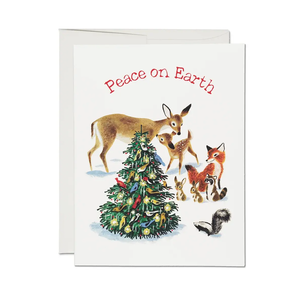 Red Cap Cards - RCC RCC NSHO - Peace on Earth Peaceful Critters Holiday Boxed Note Set