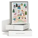 Red Cap Cards - RCC RCC NSHO - Merry Everything Snowy Town Holiday Boxed Note Set