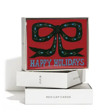 Red Cap Cards - RCC RCC NSHO - Bow Holiday Boxed Note Set