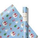 Red Cap Cards - RCC RCC WPROHO - Ice Skating Cats Continuous Wrap Roll (10 feet)
