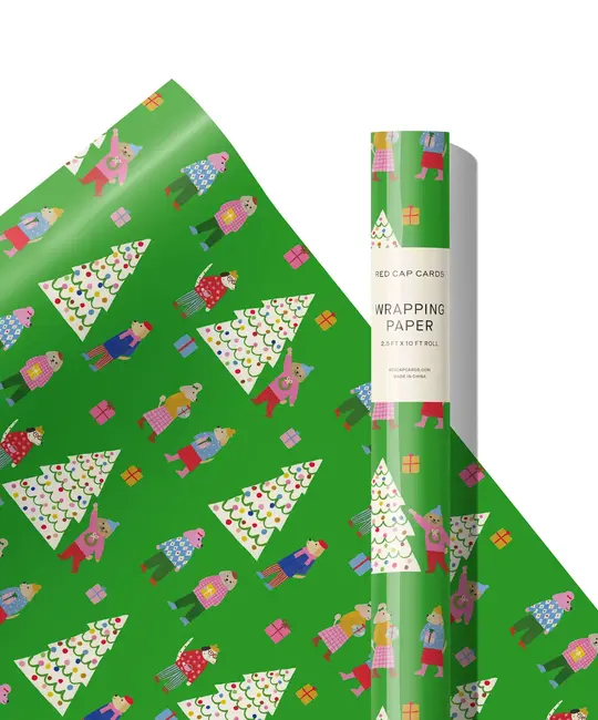 Red Cap Cards - RCC RCC WPROHO - Tree Trimming Dogs Continuous Wrap Roll (10 feet)