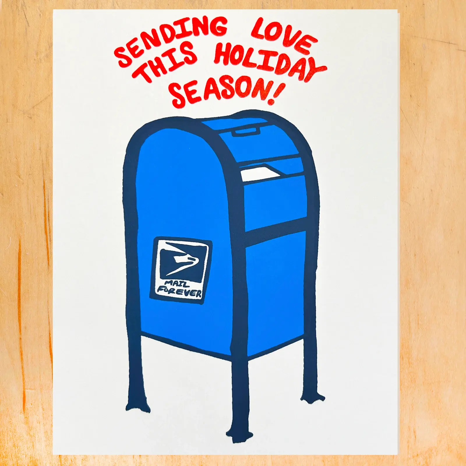 Gold Teeth Brooklyn - GTB GTBGCHO0049 - Drop Box Mailbox Holiday Card
