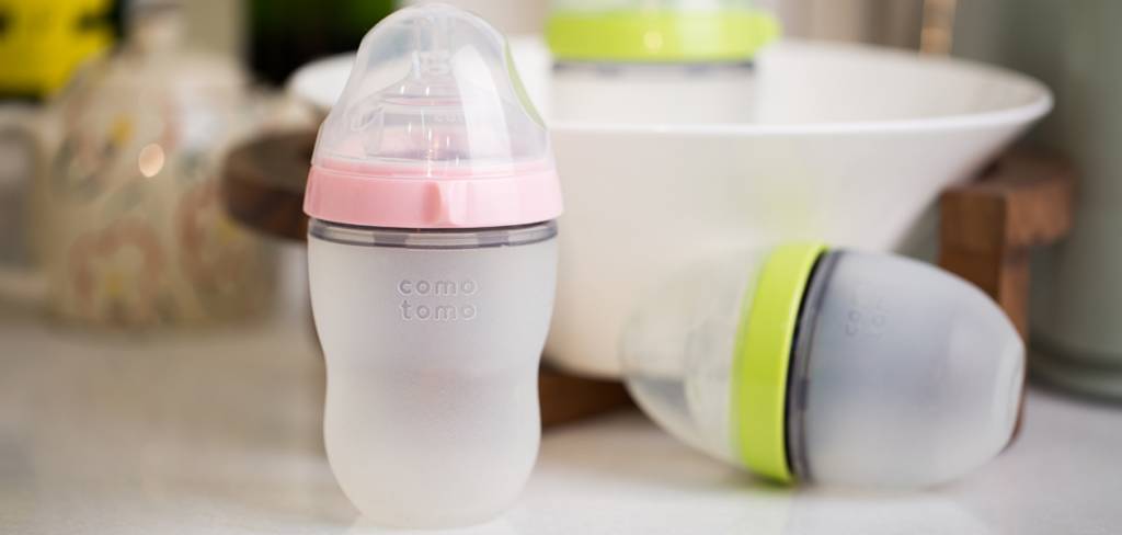 Comotomo Comotomo Baby Bottle (2-Pack) Pink