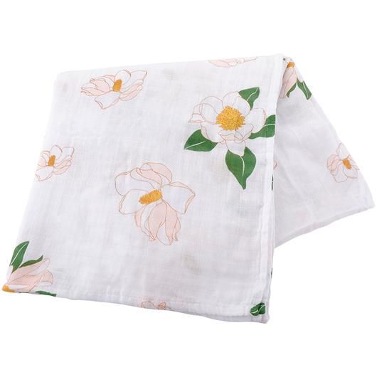 Little Hometown Southern Magnolia Bamboo Swaddle