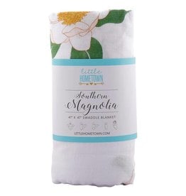 Little Hometown Southern Magnolia Bamboo Swaddle