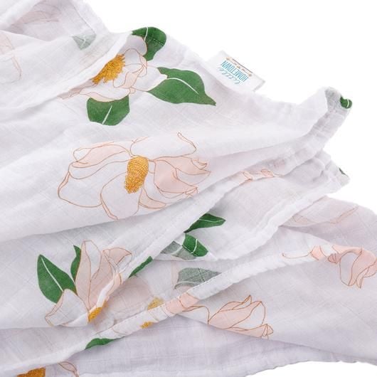 Little Hometown Southern Magnolia Bamboo Swaddle