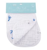 Little Hometown Blue Crab Bamboo 2-in-1 Burp Cloth & Bib