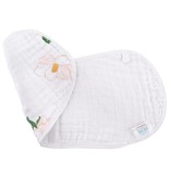 Little Hometown Southern Magnolia Bamboo 2-in-1 Burp Cloth & Bib