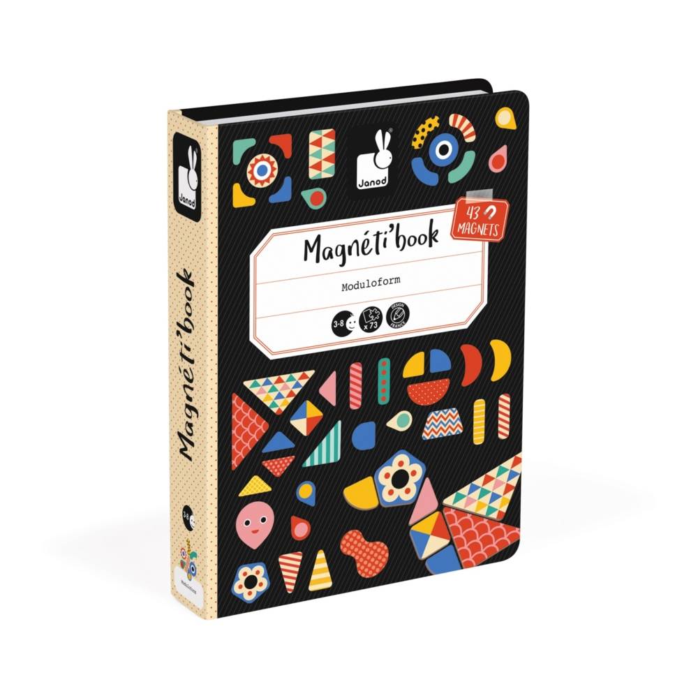 Janod Toys Modularform Magneti'book