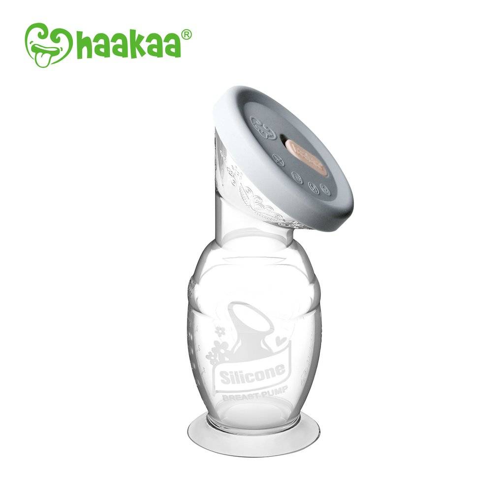 Haakaa Haakaa Generation 2 Silicone Breast Pump with Silicone Cap & Suction Base (4oz)