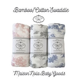 Maison Nola Maison Nola Storyland Toile Bamboo Muslin Swaddle -