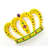 Maison Nola Mardi Gras Crown Silicone Teether