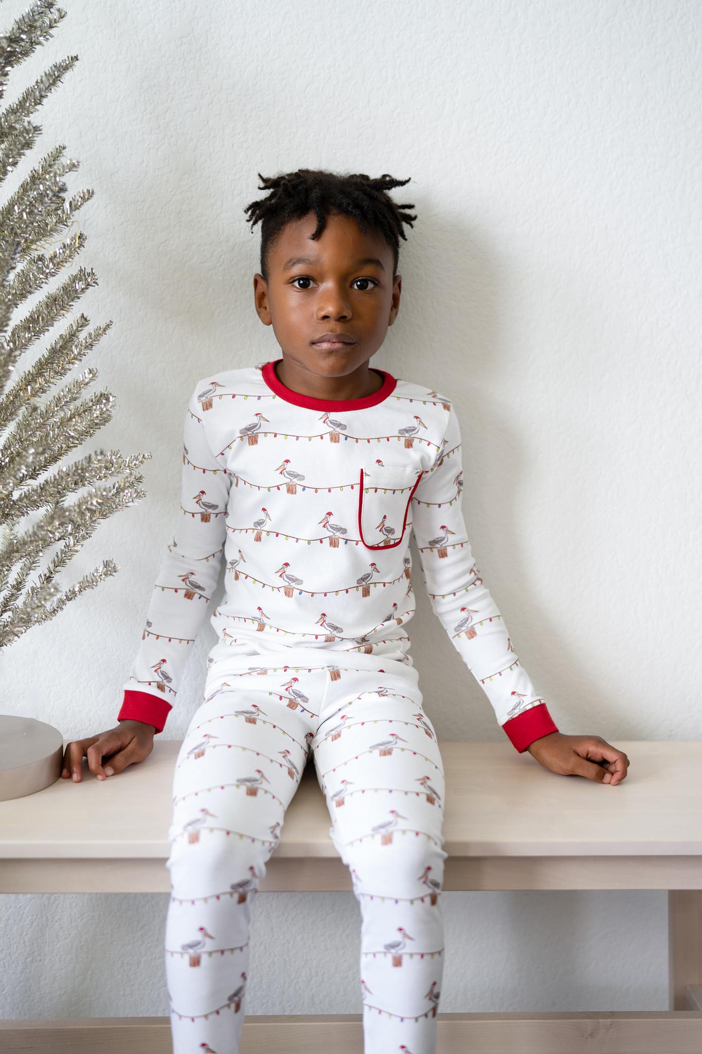 organic baby christmas pajamas