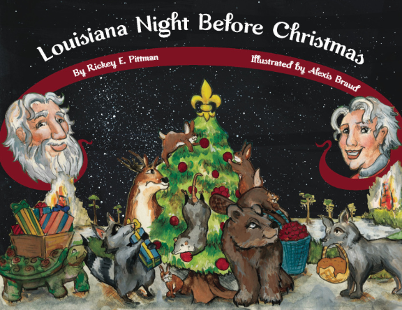 Books Louisiana Night Before Christmas