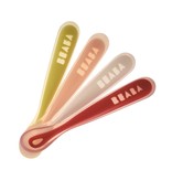 BEABA BEABA First-Stage Silicone Spoons - 4 Pack