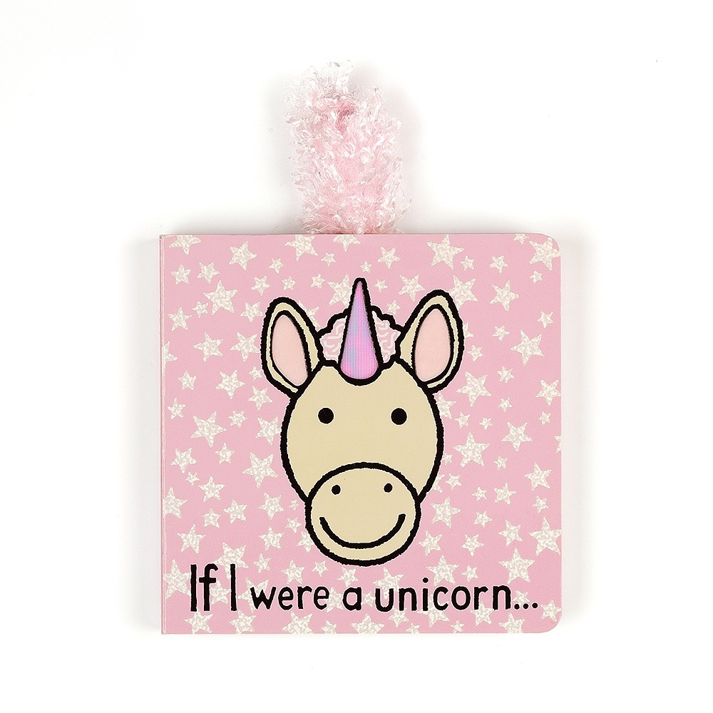 Jellycat If I Were a Unicorn Touch and Feel Board Book