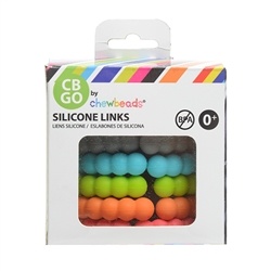 Chewbeads Chewbeads Silicone Links - Rainbow