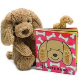 Jellycat If I Were a Dog Touch and Feel Board Book (Toffee)