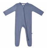 Kyte Baby Kyte Baby Bamboo Zippered Footie | Slate