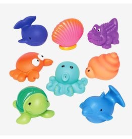 Elegant Baby Sea Party Squirtie Bath Toys