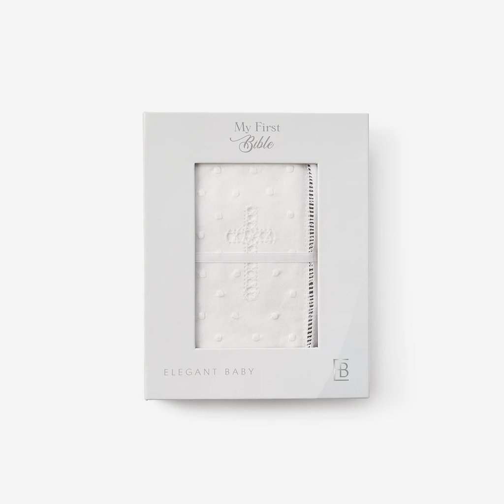 Elegant Baby Baby's Baby's My First Bible |  Gift Boxed Heirloom