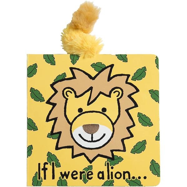 Jellycat If I Were a Lion - Touch and Feel Board Book