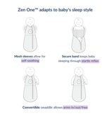 Nested Bean Zen One Classic Swaddle | Night Sky