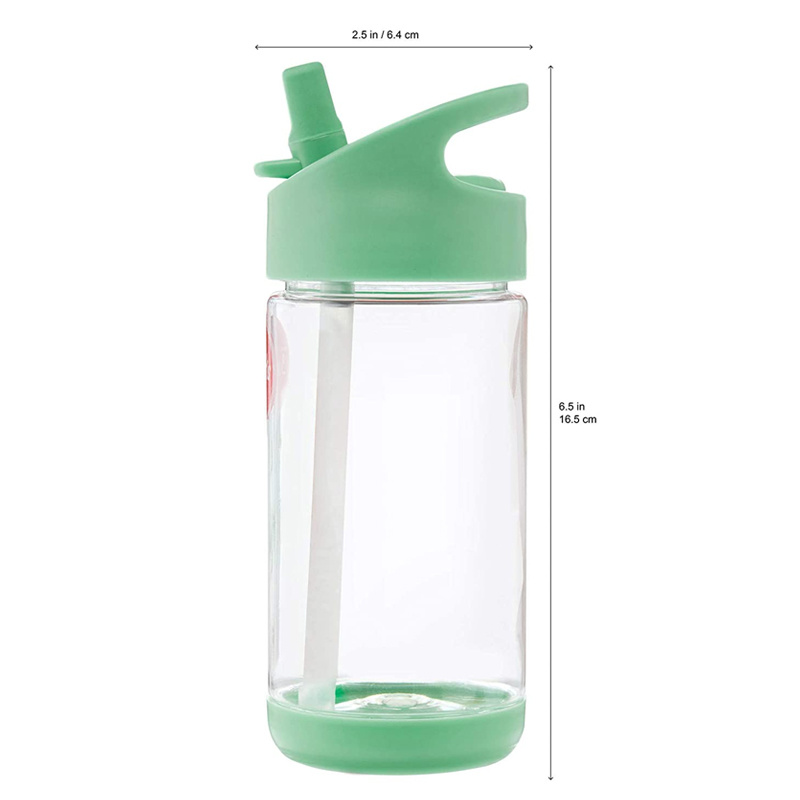 3 Sprouts Animal Flip Top Water Bottle (BPA-Free)